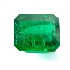 Smeraldo naturale ottagono da 11.40 ct